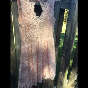 Altar’d State pink floral dress